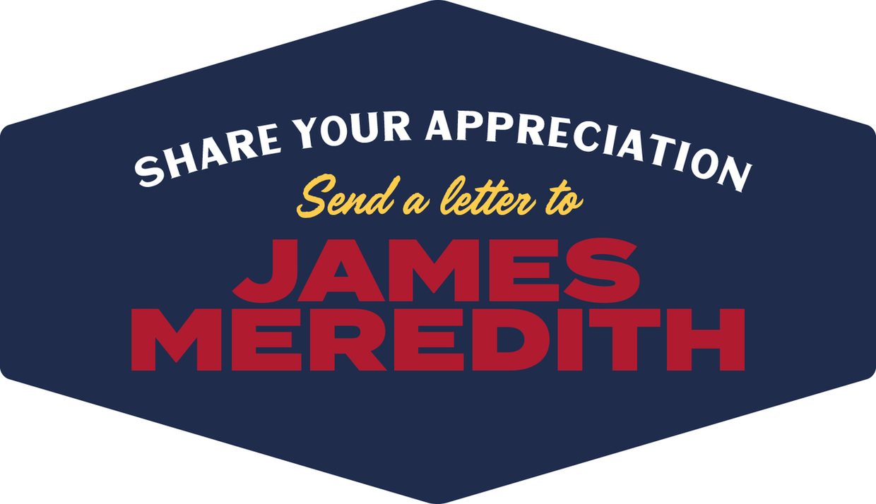 Send a letter to James Meredith